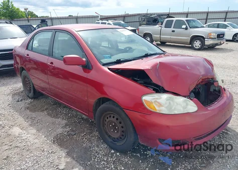 2005 Toyota Corolla Le из США, поврежденный, VIN 2T1BR32E55C466321